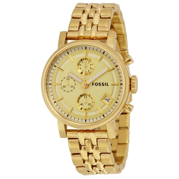Gold Fossil Women’s Watch - Picture 1 of 8